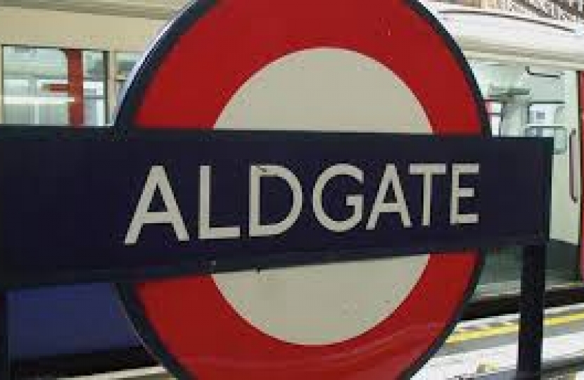 Aldgate station