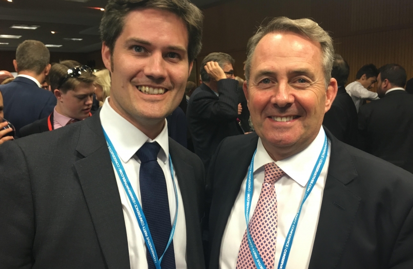 Meeting Liam Fox MP