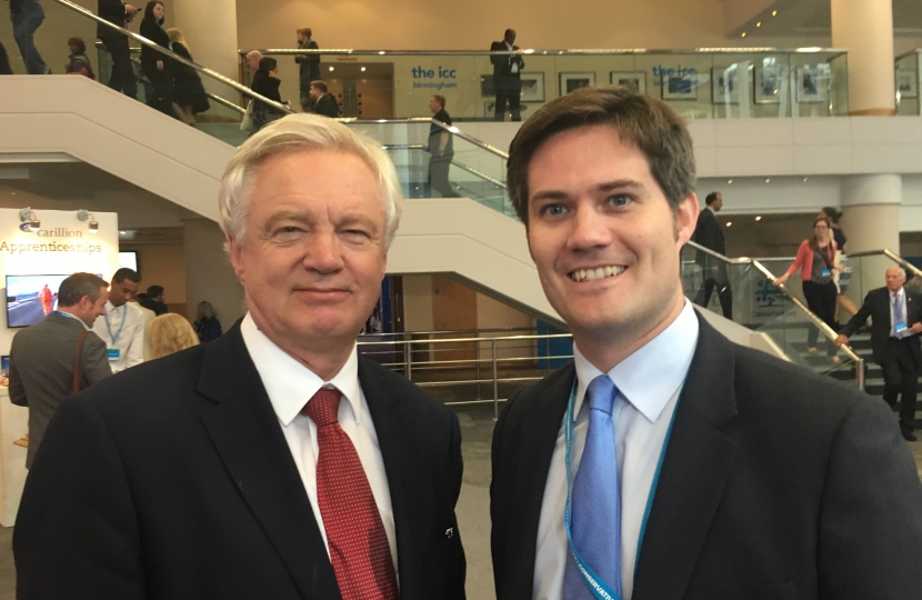 Meeting David Davis MP