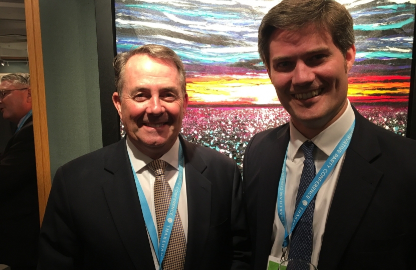 James Tumbridge and Liam Fox