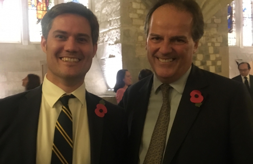 James Tumbridge & Mark Field MP