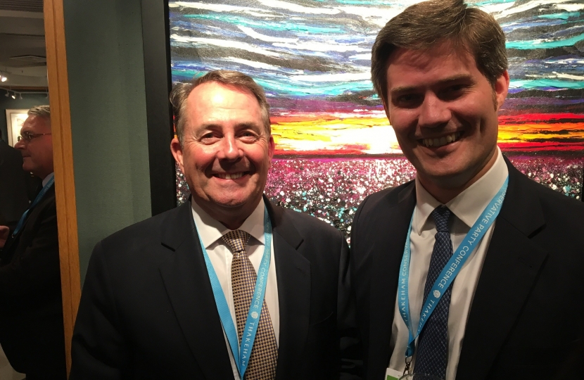 Liam Fox and James Tumbridge