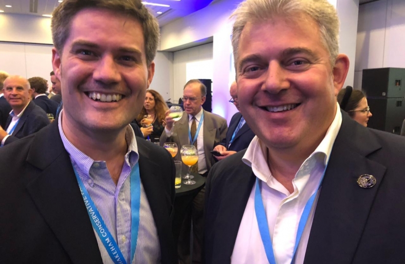 James Tumbridge and Brandon Lewis