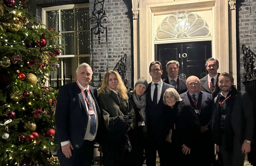 Alex Burghart and James Tumbridge Downing Street