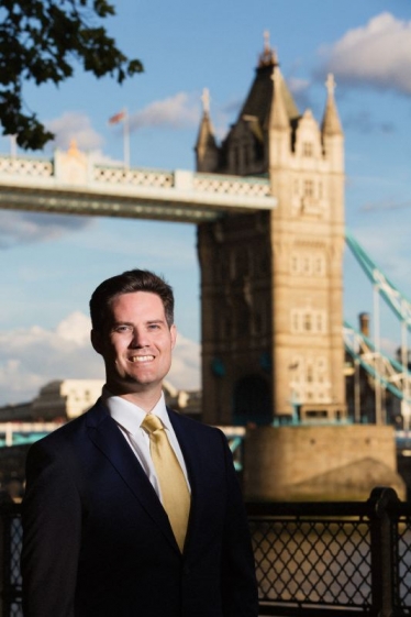 James at Tower Bridge