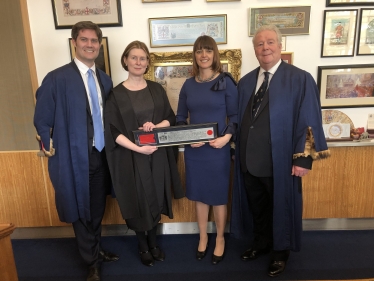 James Tumbridge Freedom of London for Sophie Timms 