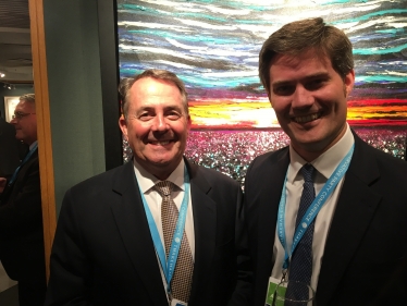 Liam Fox and James Tumbridge